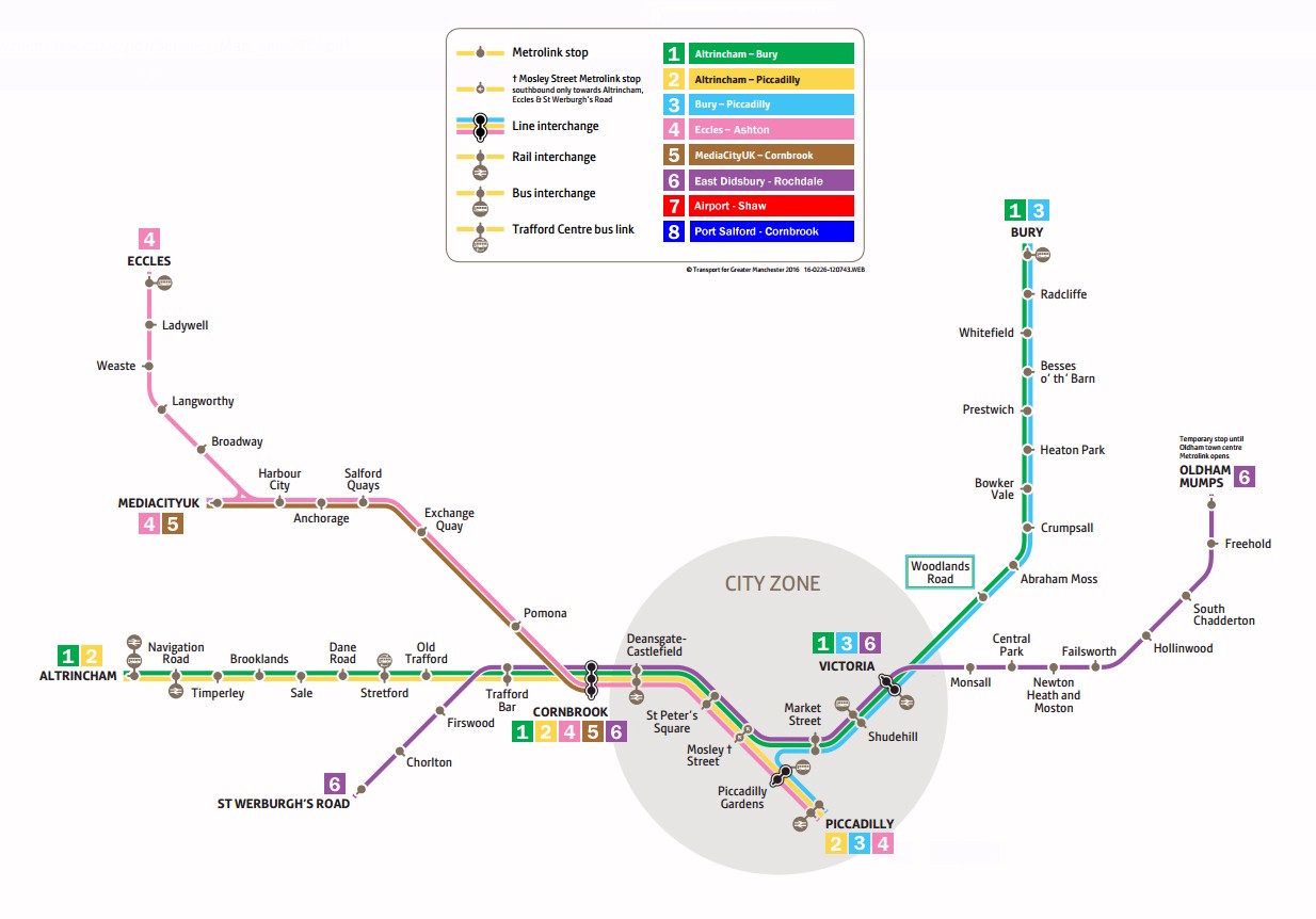 metrolink map